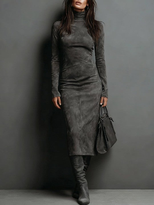 Robe Midi Col