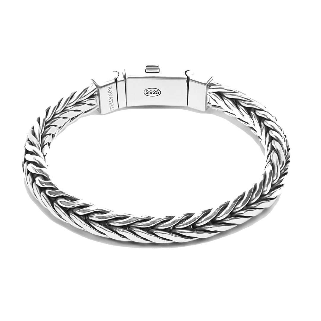Bracelet tressé lourd Lesi pour homme