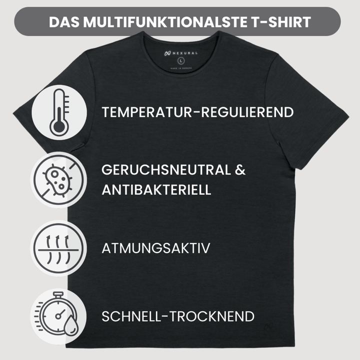 T-Shirt Merino Performance Homme