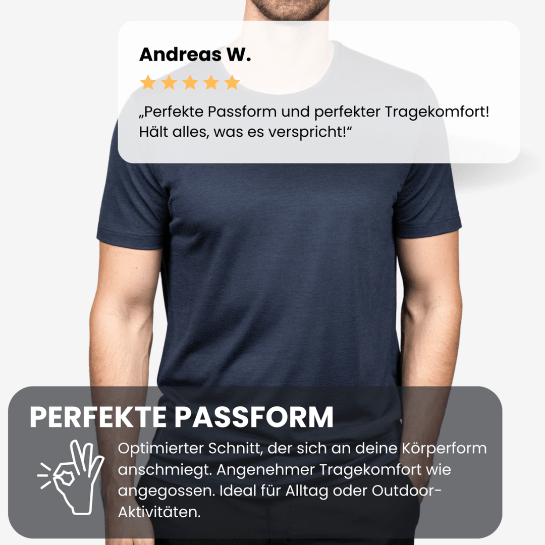 T-Shirt Merino Performance Homme