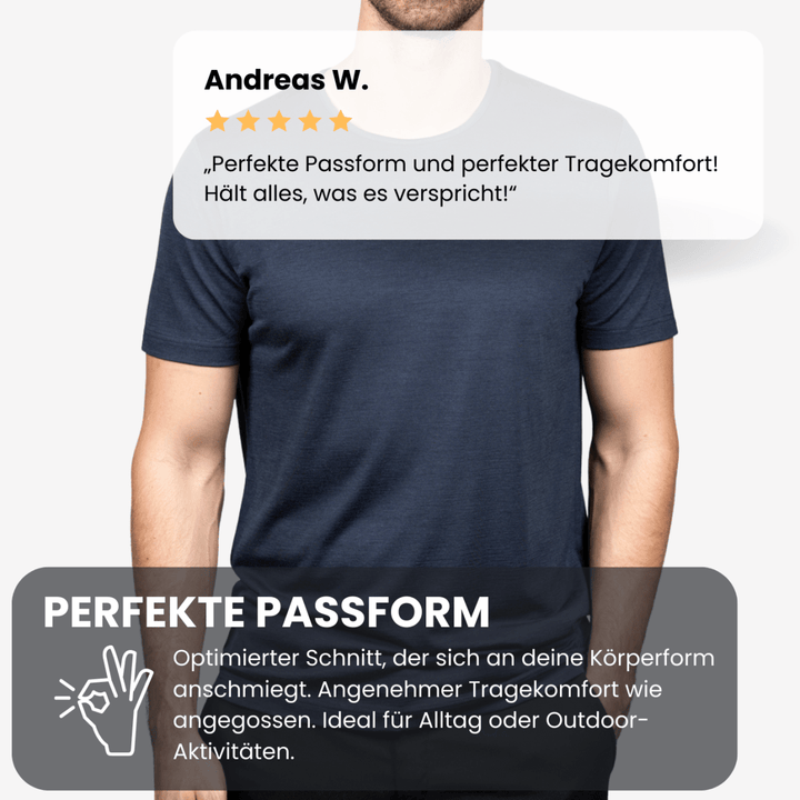 T-Shirt Merino Performance Homme