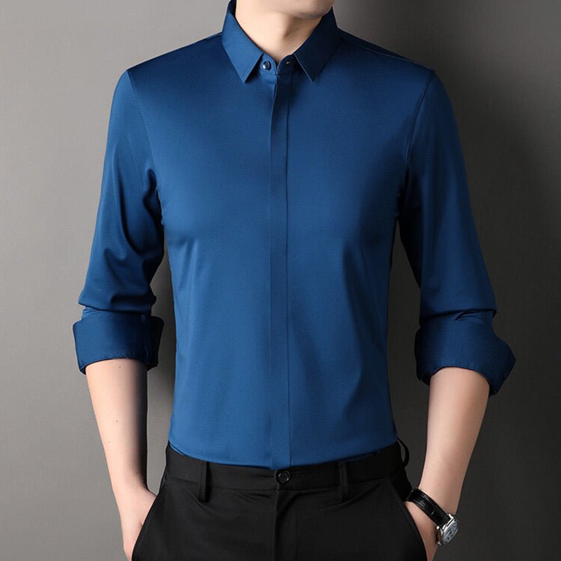 Chemise stretch sans repassage homme Clément — vue 5