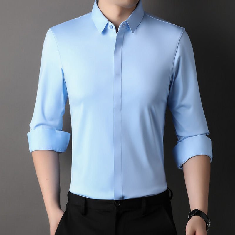 Chemise stretch sans repassage homme Clément — vue 1
