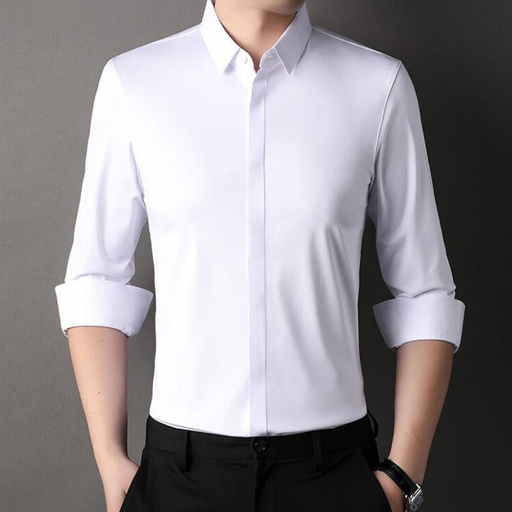 Chemise stretch sans repassage homme Clément — vue 7