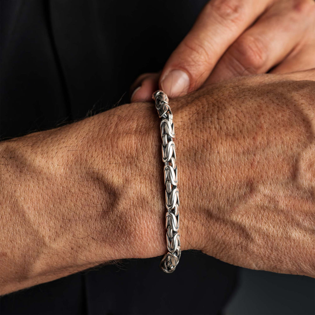 Bracelet tressé Pudolf pour homme