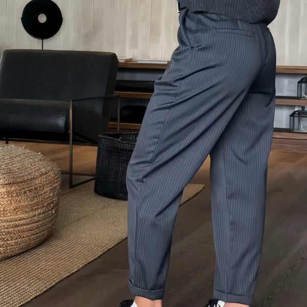 Mathilda Pantalon Rayures Femme — Photo 9