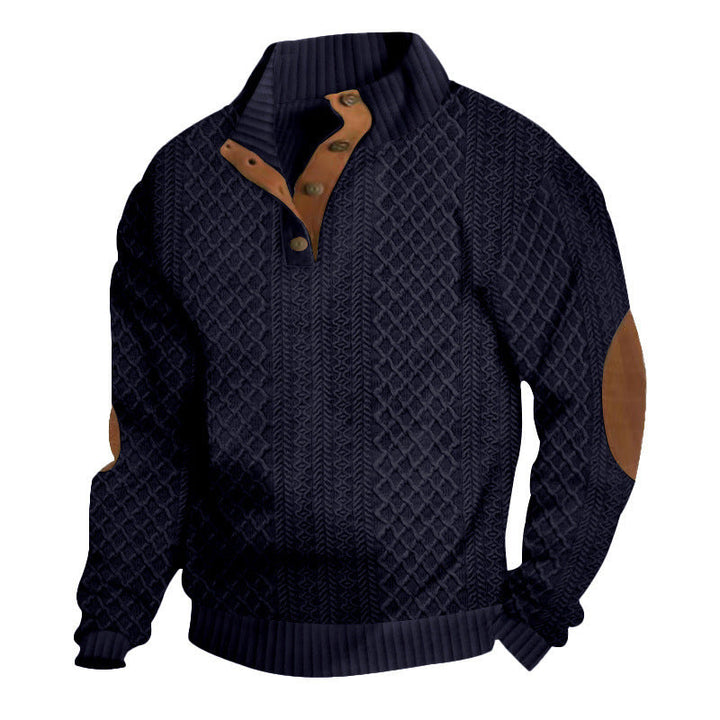 Sweat Col Jacquard