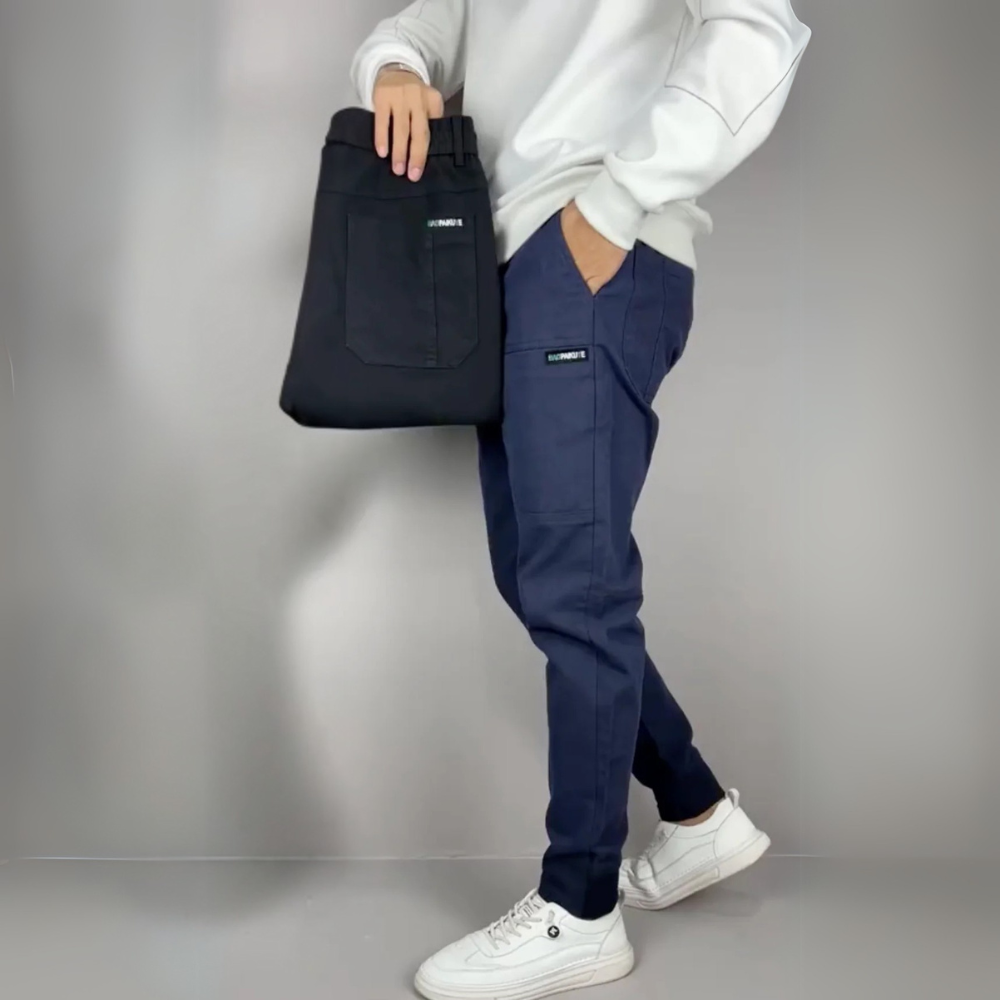 Pantalon Cargo Élastique