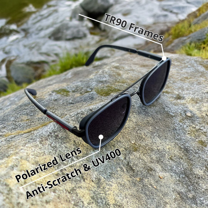 Milo™ | Lunettes de soleil vintage avec verres polarisés